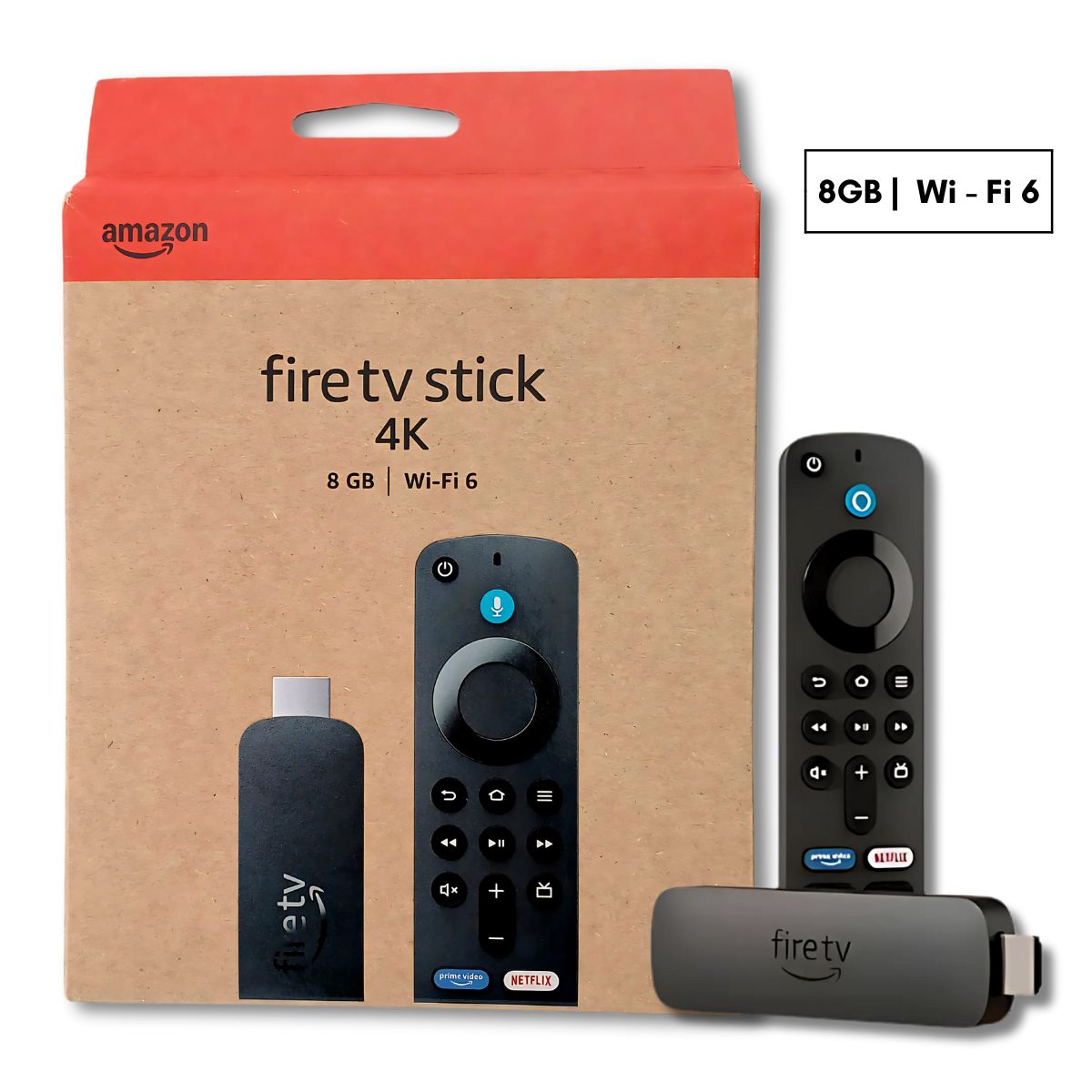 AMAZON - Fire Tv Stick 4K Ultra HD Wi-Fi 6 Amazon