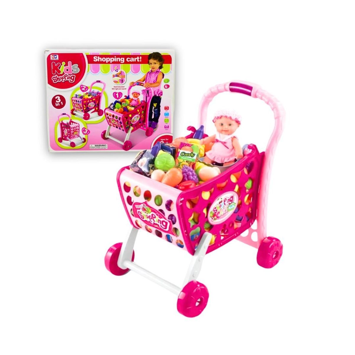 GENERICO - Juguete Carrito de Compras