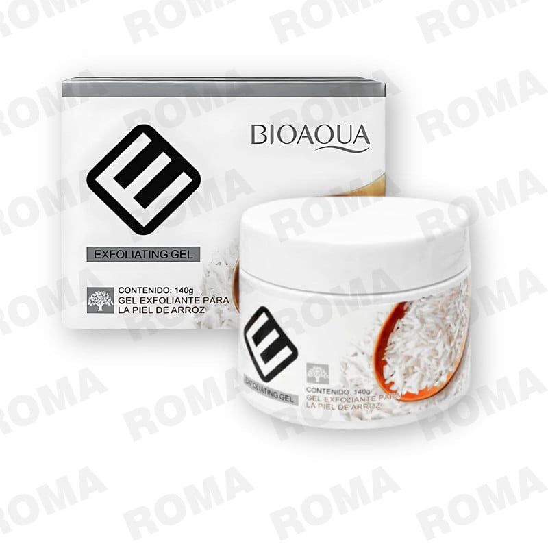BIOAQUA - EXFOLIANTE GEL DE ARROZ BIOAQUA 140G