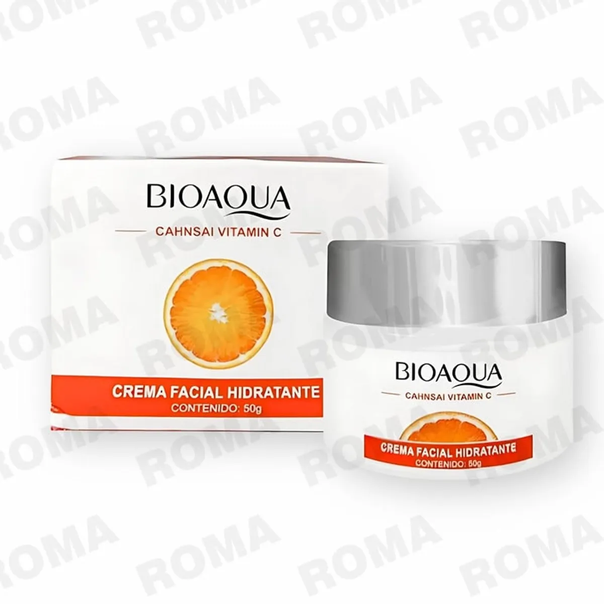BIOAQUA - CREMA FACIAL HIDRATANTE VITAMINA C BIOAQUA 50G