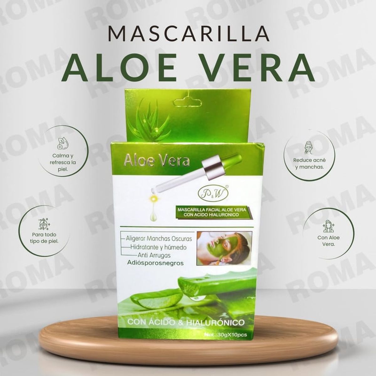 GENERICO - MASCARILLA FACIAL ALOE VERA 30G