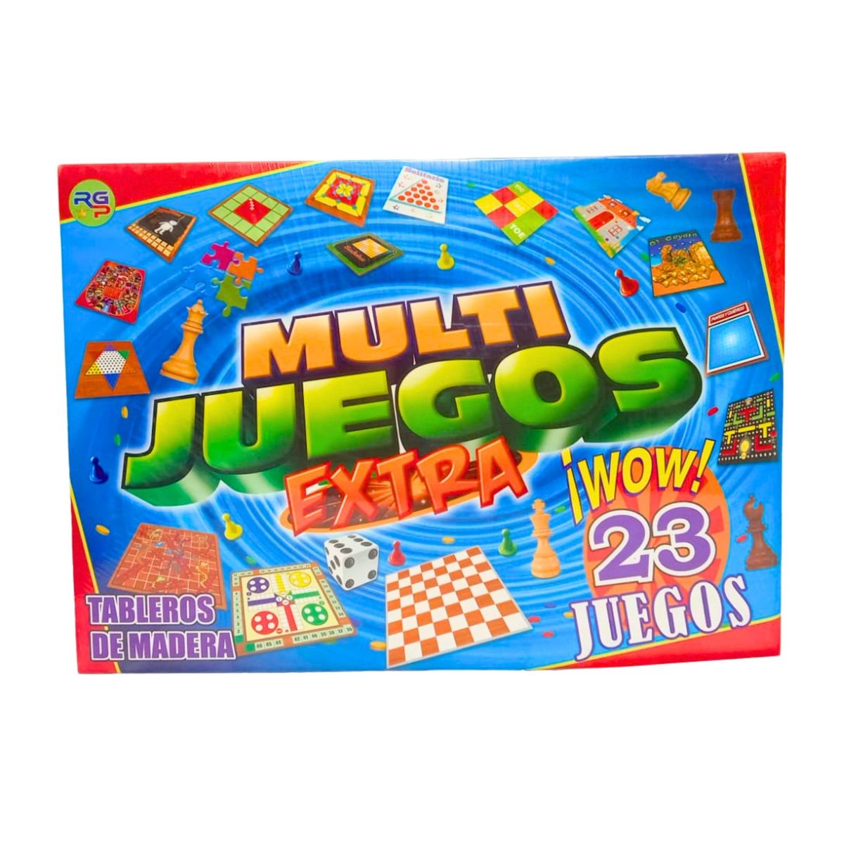 GENERICO - Mega Set de Juegos de Mesa 23 en 1
