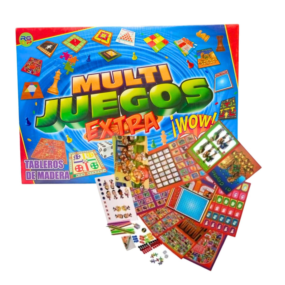GENERICO - Mega Set de Juegos de Mesa 23 en 1