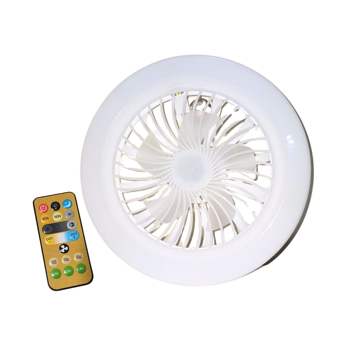 HOME LIGHT - Foco LED Tricolor ventilador 24w E27 Home Light