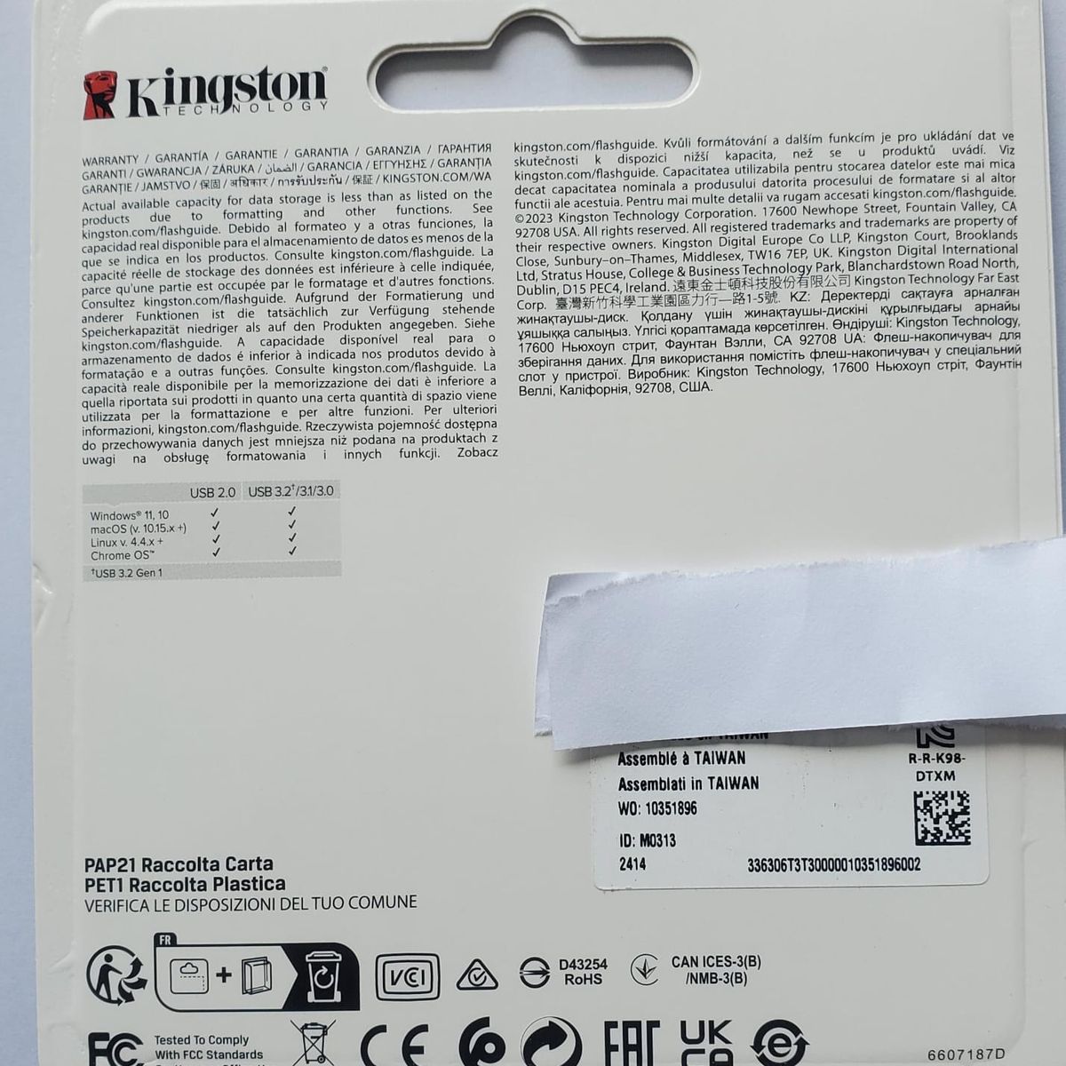 KINGSTON - Memoria USB 64 GB Kingston DataTraveler Exodia M - ROSADO NEON