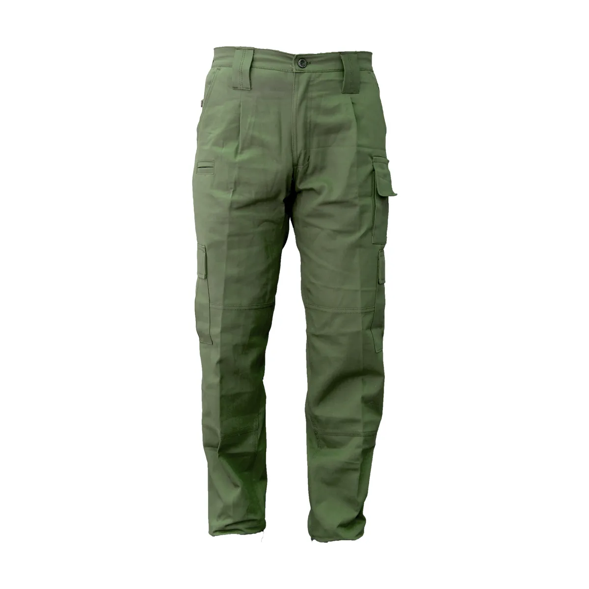 GENERICO - Pantalón Cargo Táctico Rip Stop Antidesgarro - Verde Ejército - Hombre