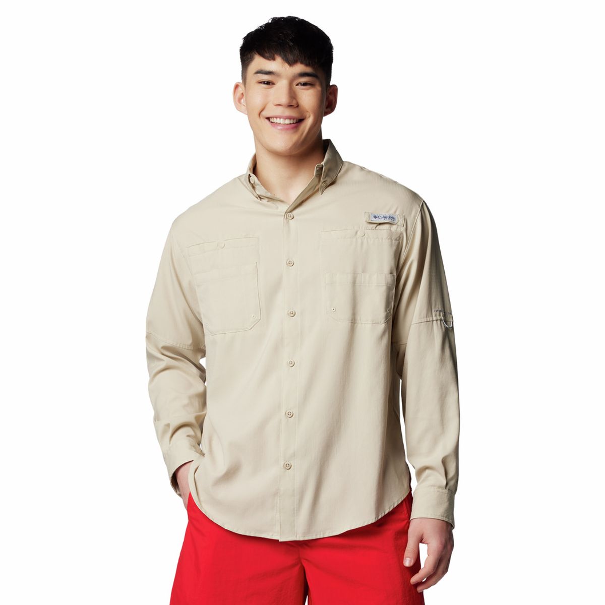 COLUMBIA - Camisa Columbia Hombre Pfg Tamiami™ II Beige COLUMBIA