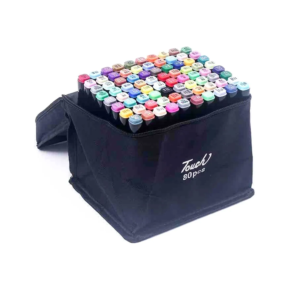 OEM - Set de Plumones Touch 80 Piezas Doble Punta sin Base