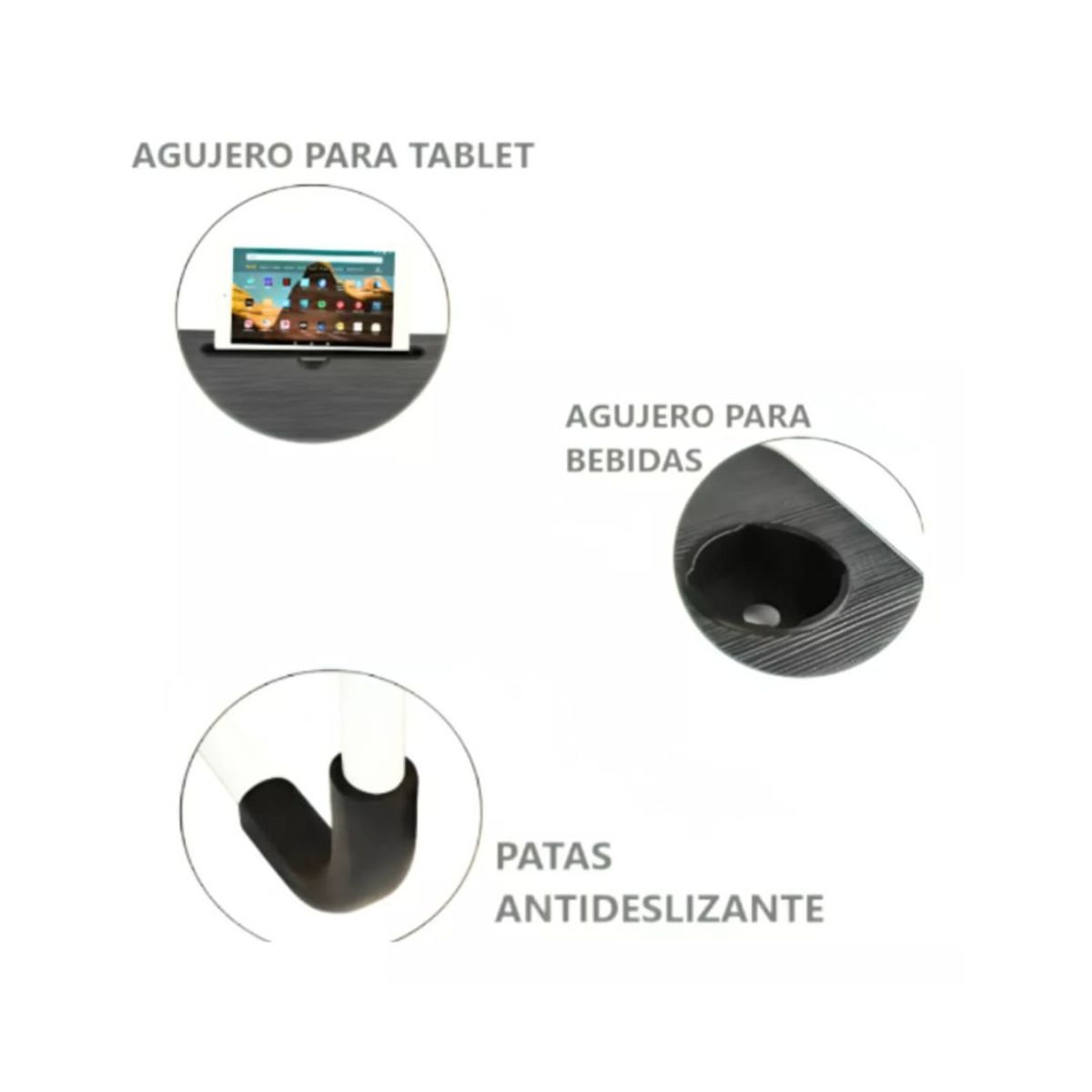 GENERICO - Mesa Plegable Para Laptop - Diseño al Azar