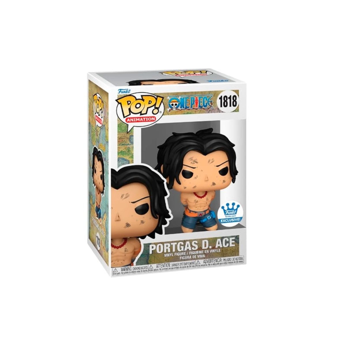 FUNKO - ONE PIECE PORTGAS D ACE 1818 FUNKO POP