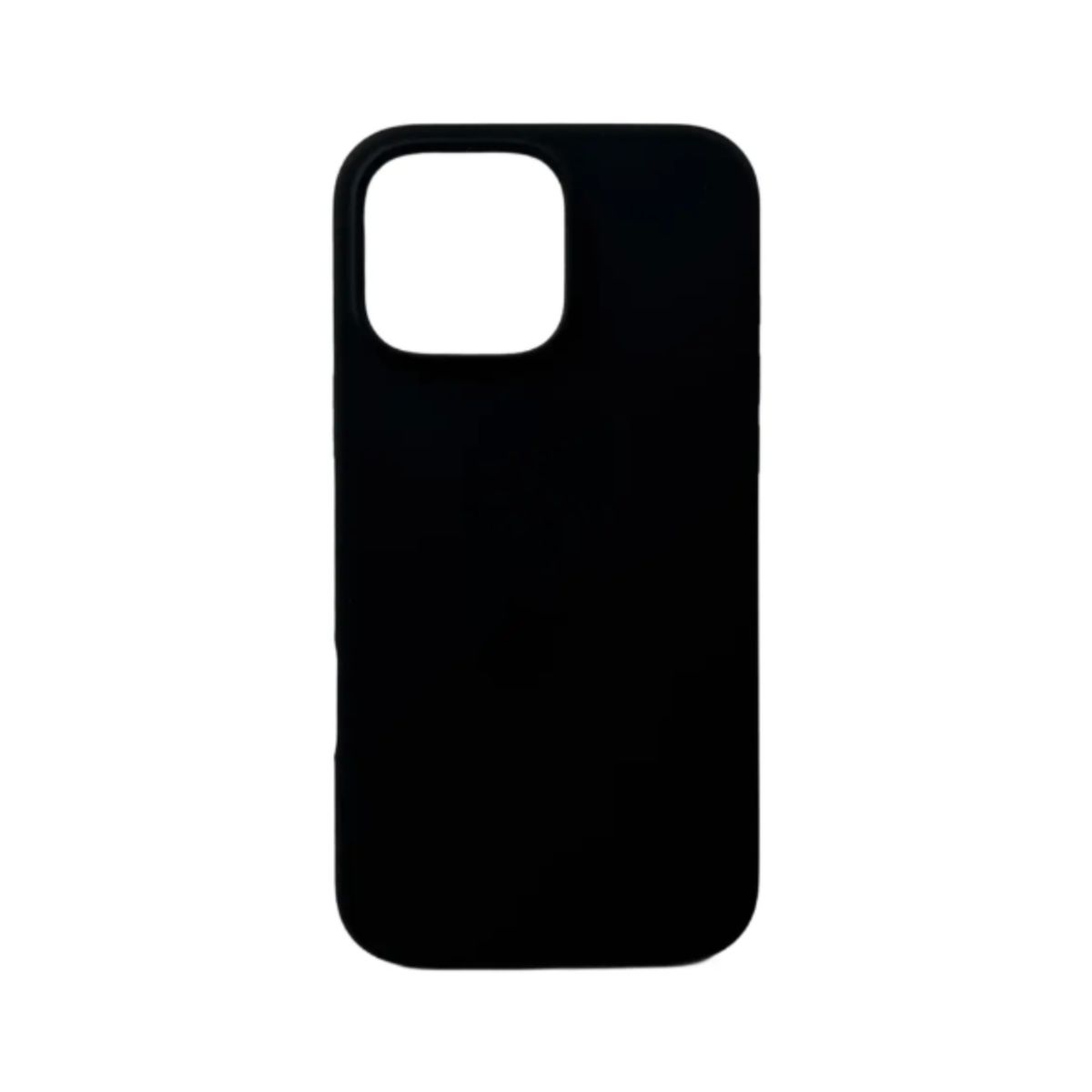 OEM - Silicone Case Funda iPhone 16 Pro Max Negro