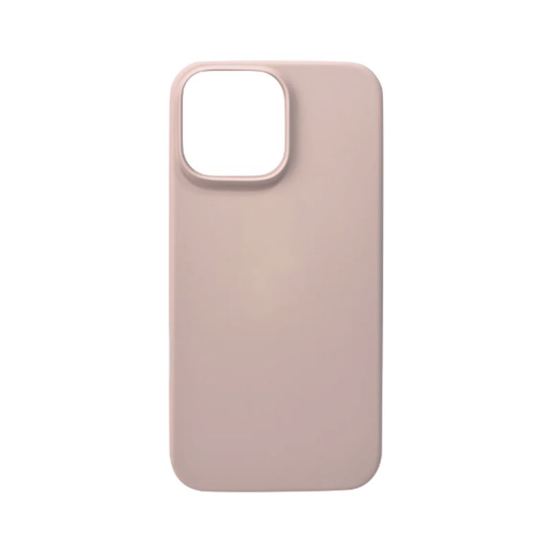 OEM - Silicone Case Funda iPhone 16 Pro Max Nude