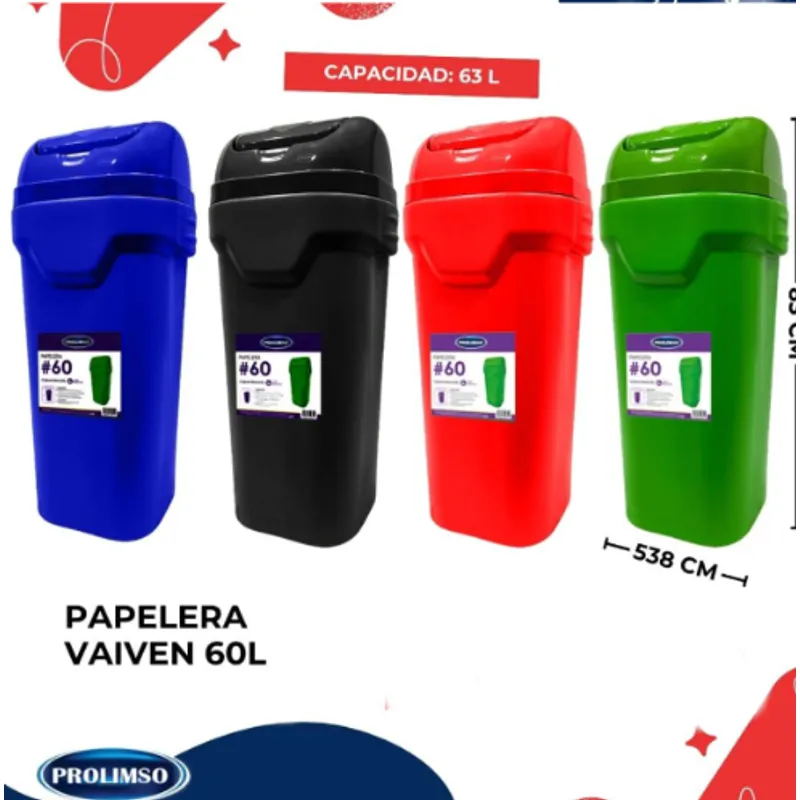 GENERICO - Tachos de Basura y Basureros