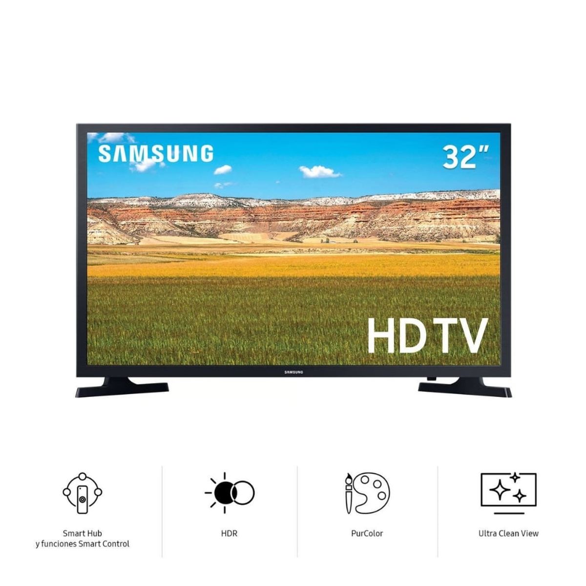 SAMSUNG - Televisor Samsung Smart TV 32 LED HD UN32T4202AGXPE