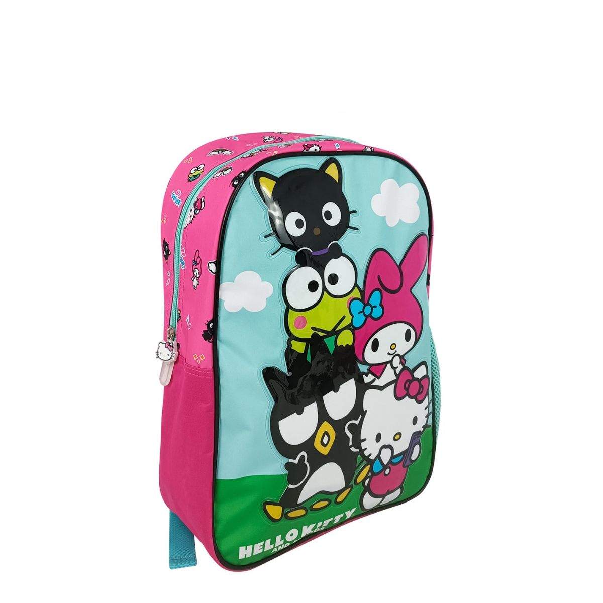 SCOOL - SET MOCHILA HELLO KITTY Y SUS AMIGOS SCOOL MALETA ESPALDA 3 PIEZAS!