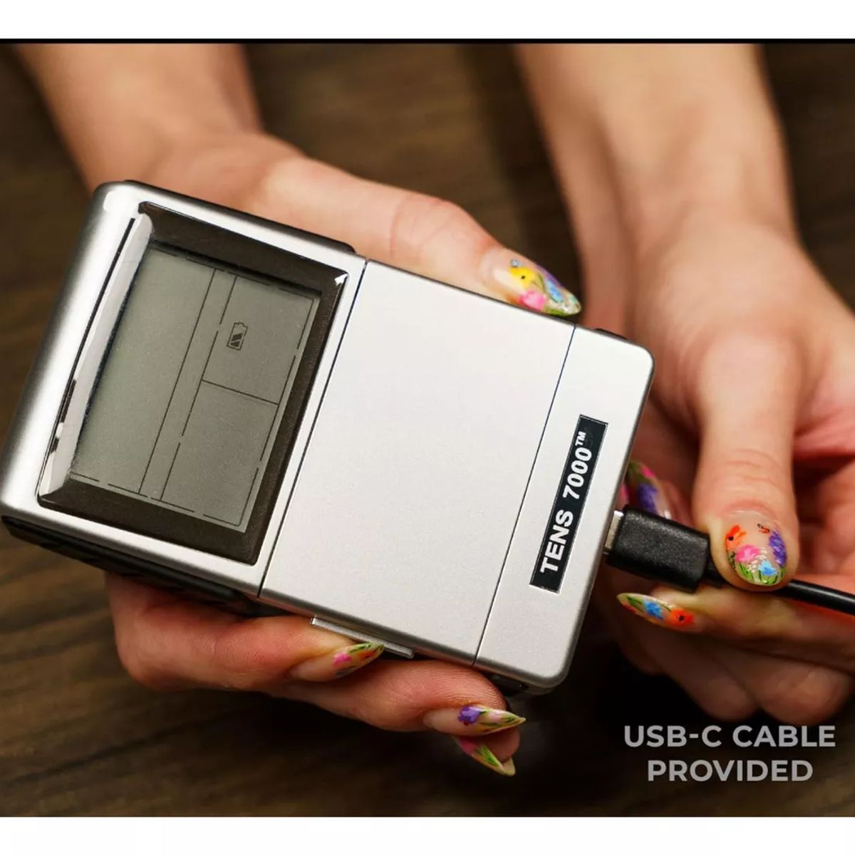 PERUMASSAGE - Electroestimulador TENS 7000 Recargable - Alivio del Dolor