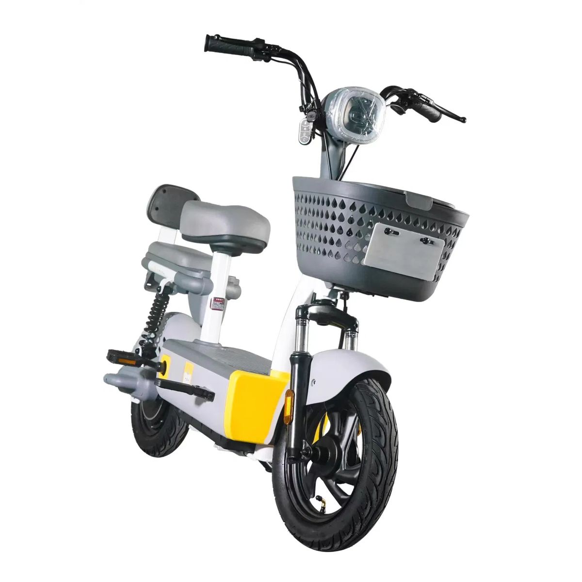 GENERICO - Bicimoto Eléctrica Pro Gris 500W, Rendimiento De 45 a 65 Km