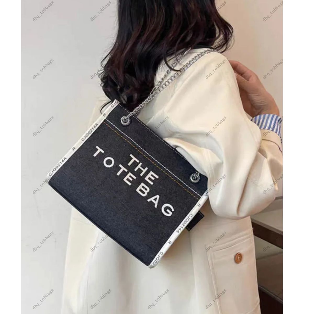 OEM - Bolso Cartera Modelo The Tote Denim Premium