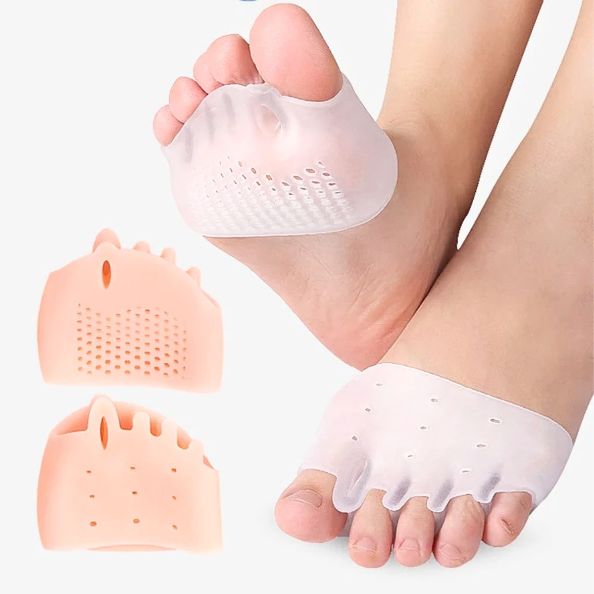 GENERICO - Separador dedo jua almohadilla plantilla gel silicona