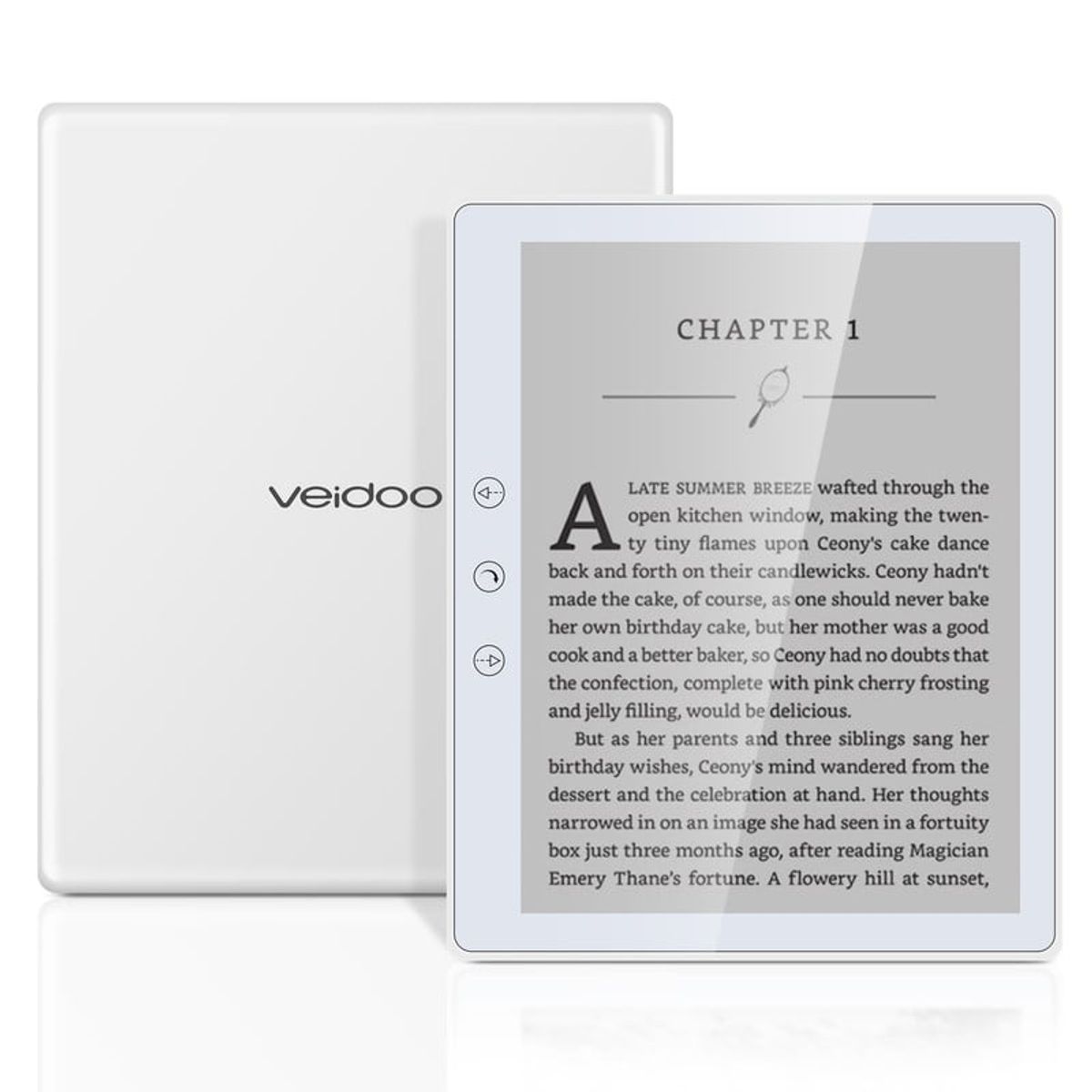 VEIDOO - E-reader Veidoo E-book 6 32GB HD Touch Screen E-Ink Blanco