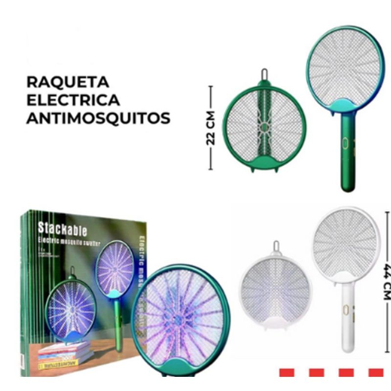 GENERICO - Raqueta Eléctrica Mata Mosquito