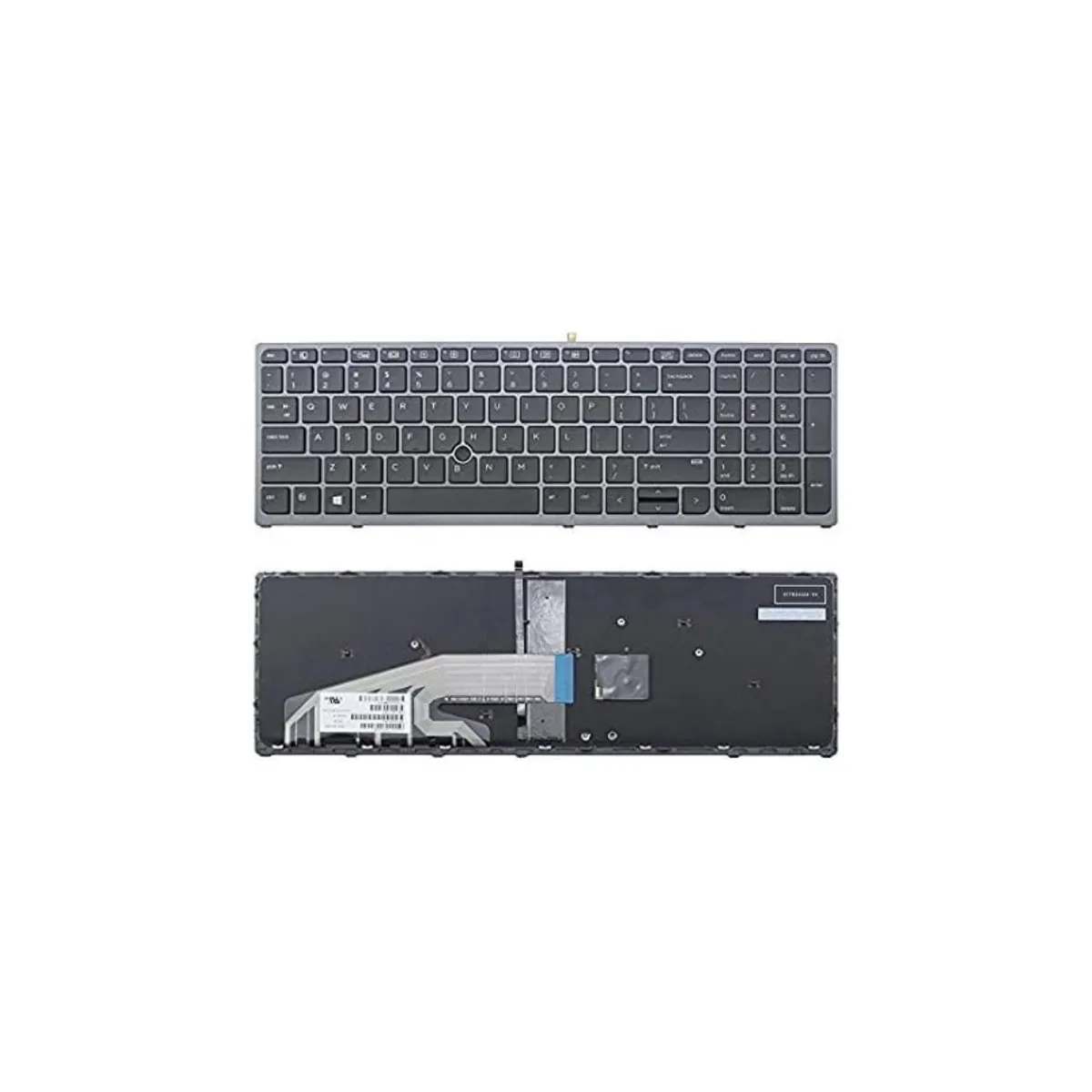 OEM - Teclado para Laptop Hp Zbook 15 G3.  17 G3.  Iluminado