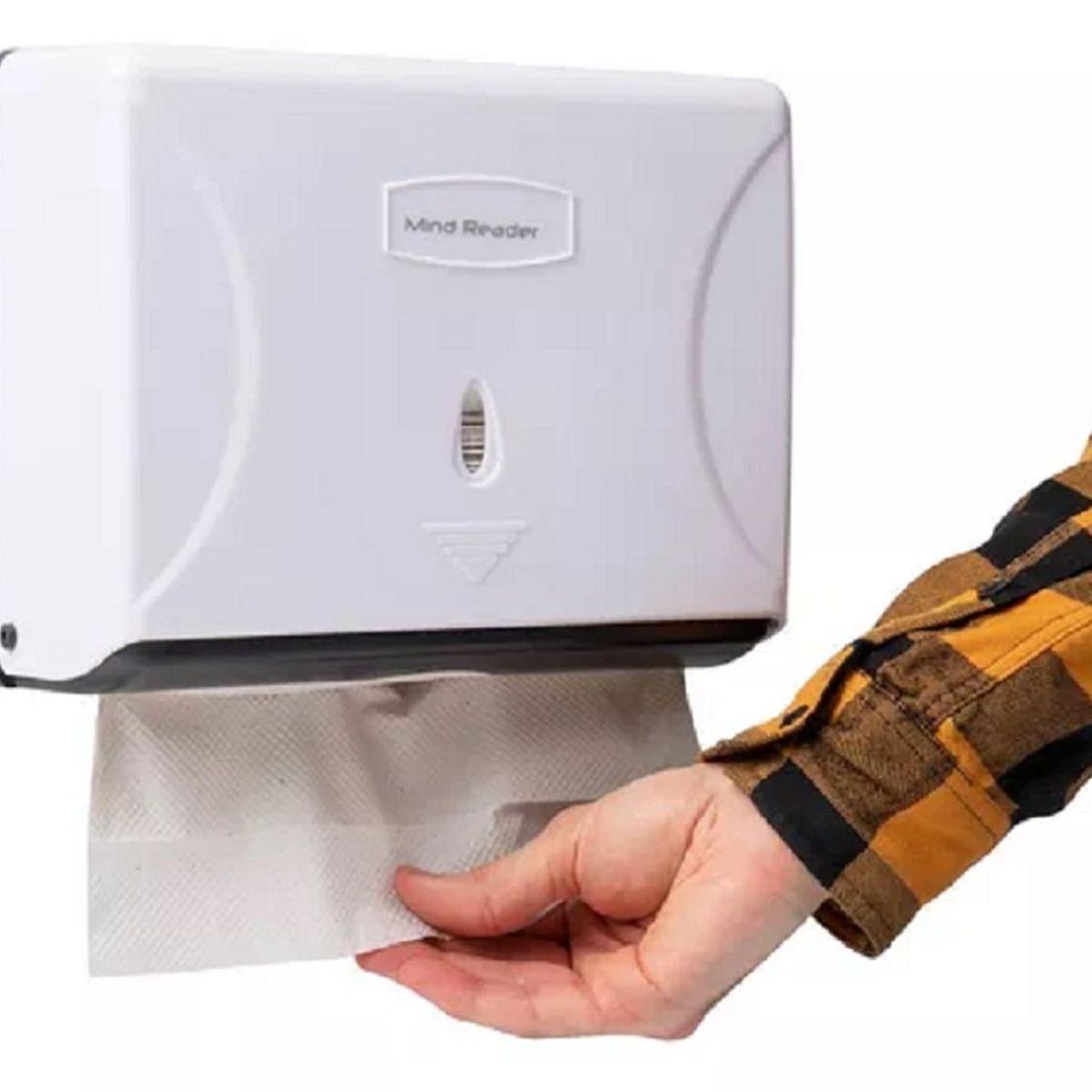 GENERICO - Dispensador de Papel Toalla Para Manos Blanco