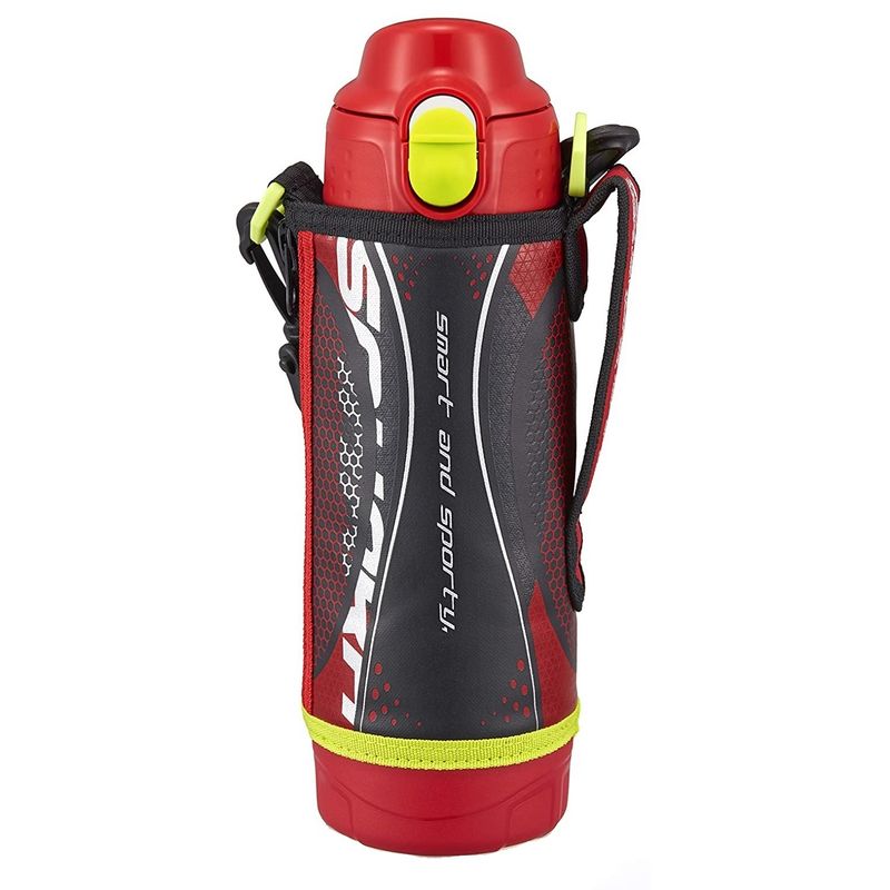 TIGER - Termo para niños 500ml Acero inoxidable Rojo TIGER Japón