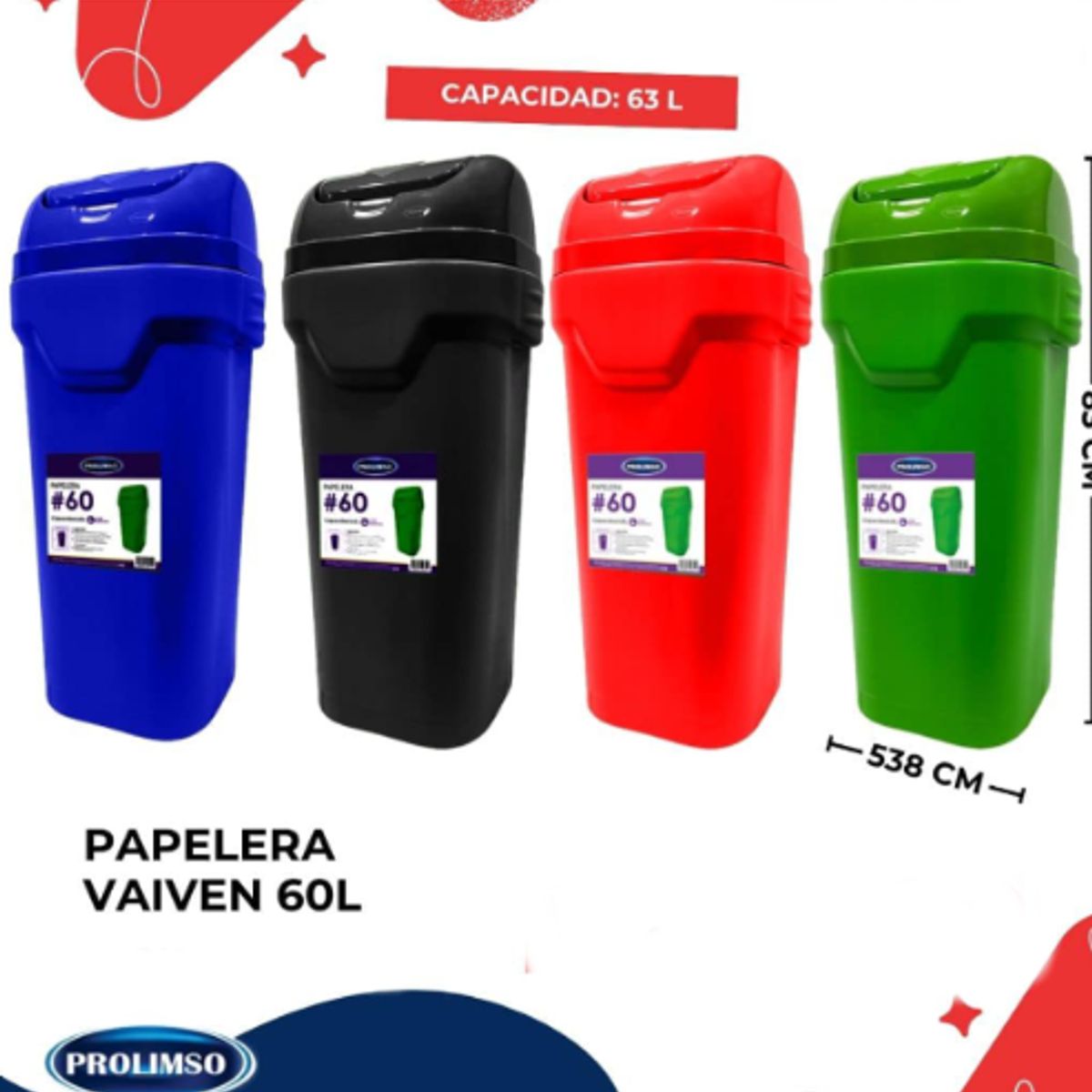 GENERICO - Tachos de Basura y Basureros