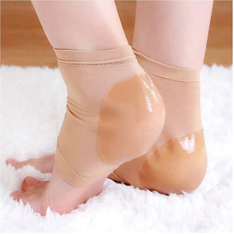 GENERICO - Talonera de gel hidratante extra suave estilocalcetínpanti plantilla para evitar rosaduras
