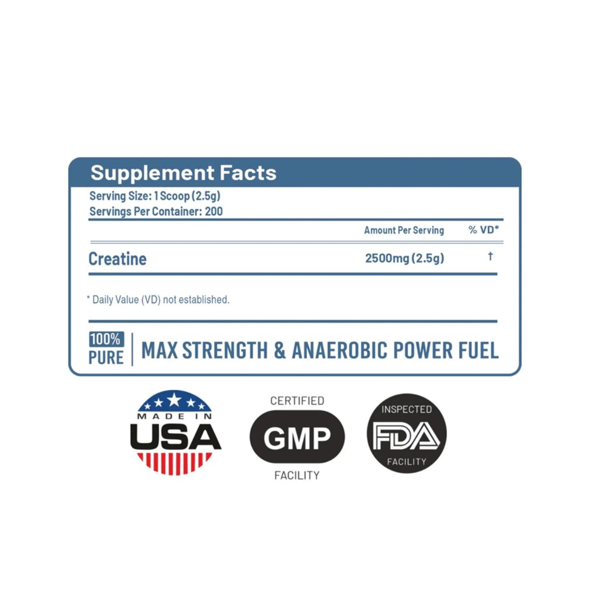 UNIVERSE NUTRITION - Creatina Universe nutrition 250 g Pack x3