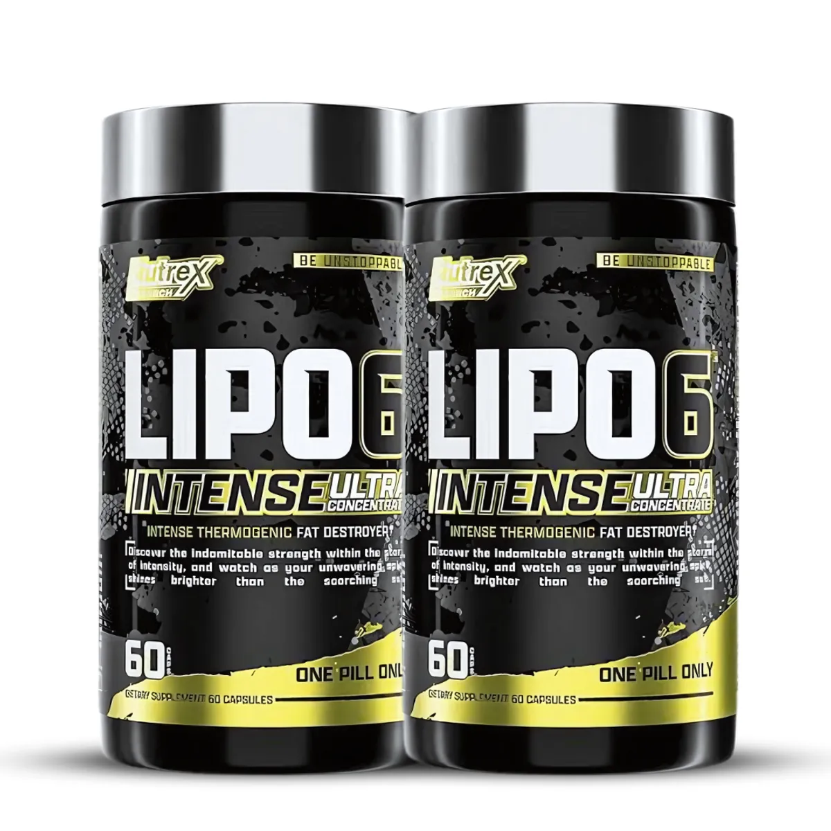 NUTREX RESEARCH - 2 Nuevo Lipo 6 Black Intense - 60 cápsulas