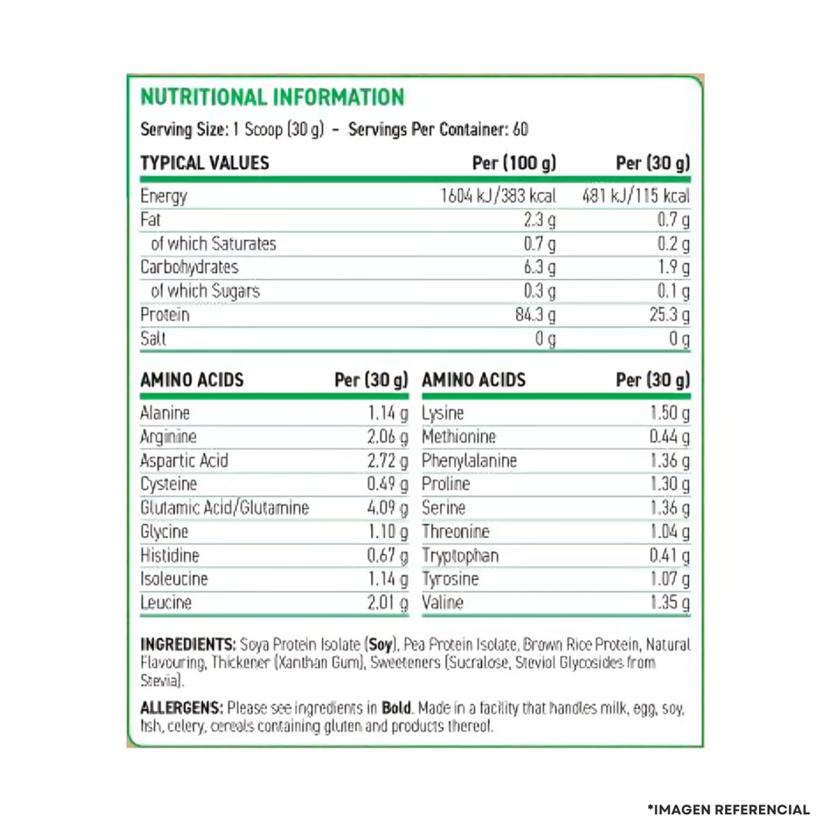 APPLIED NUTRITION - Proteína Vegana Critical Plant Protein 1.8 kg  - Chocolate