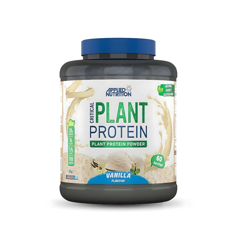 APPLIED NUTRITION - Proteína Vegana Critical Plant Protein 1.8 kg  - Vainilla