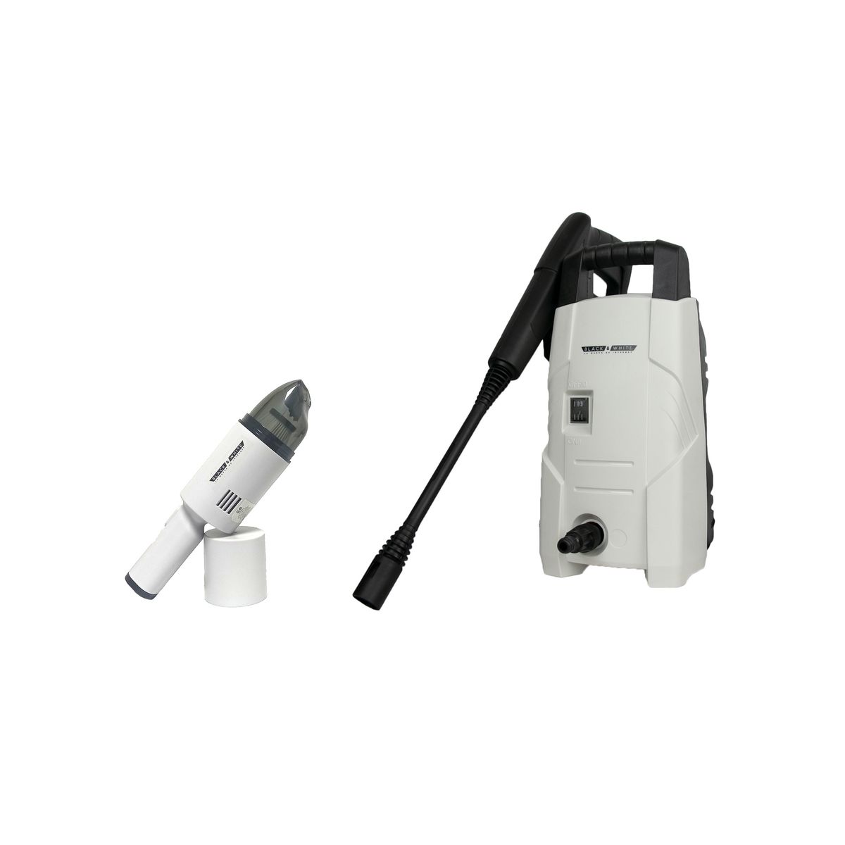 BLACK & WHITE - HIDROLAVADORA + ASPIRADORA DE MANO - BLACK & WHITE