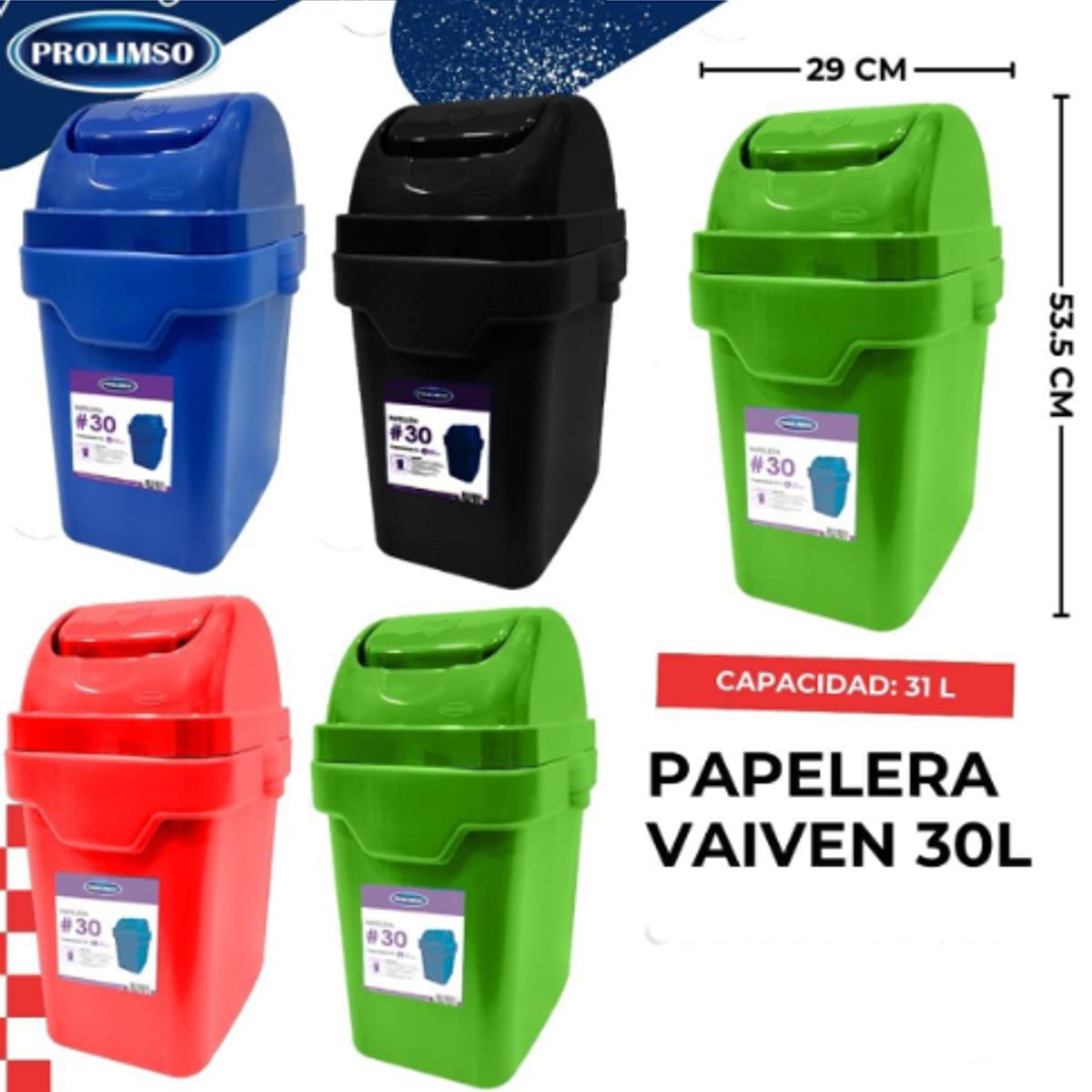 GENERICO - Tachos de Basura y Basureros