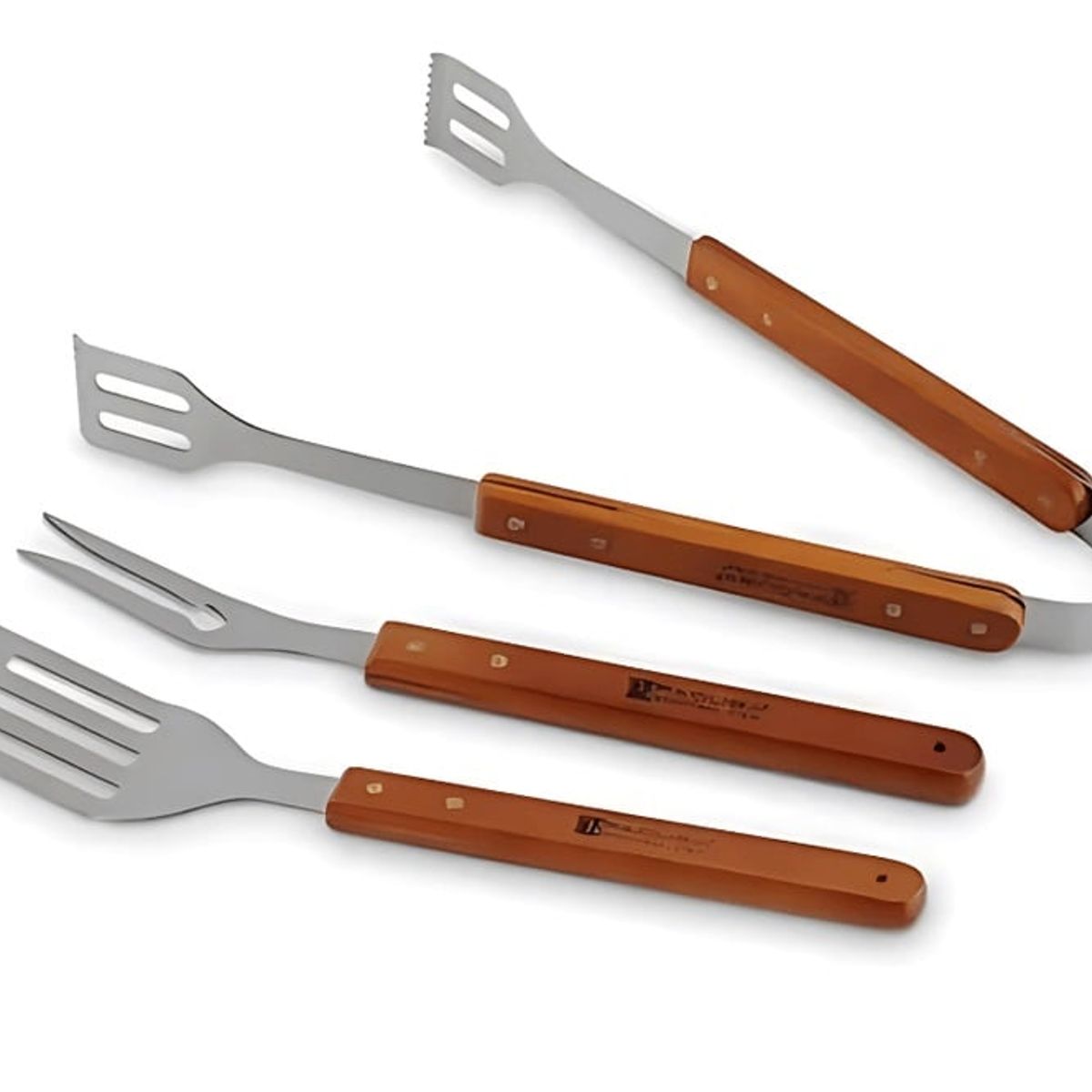 FACUSA - Set de Utensilios x 3 piezas con mandil BBQ  Facusa