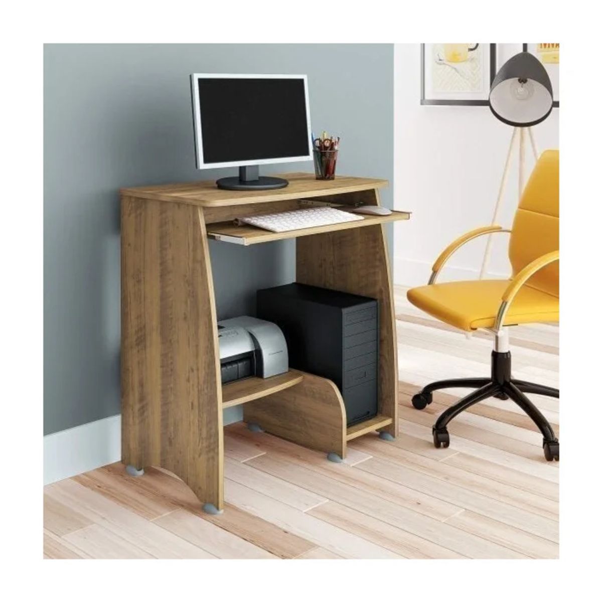 GENERICO - Escritorio Moderno Aguste Marrón R&R MUEBLES