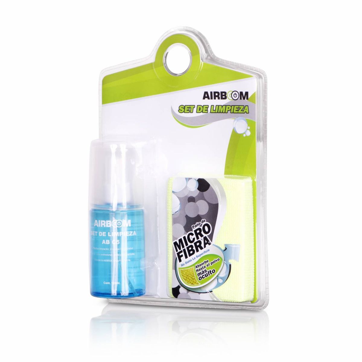 AIRBOOM - Kit de Limpieza AB C5 120ml AIRBOOM para LAPTO PC MOVIL TV