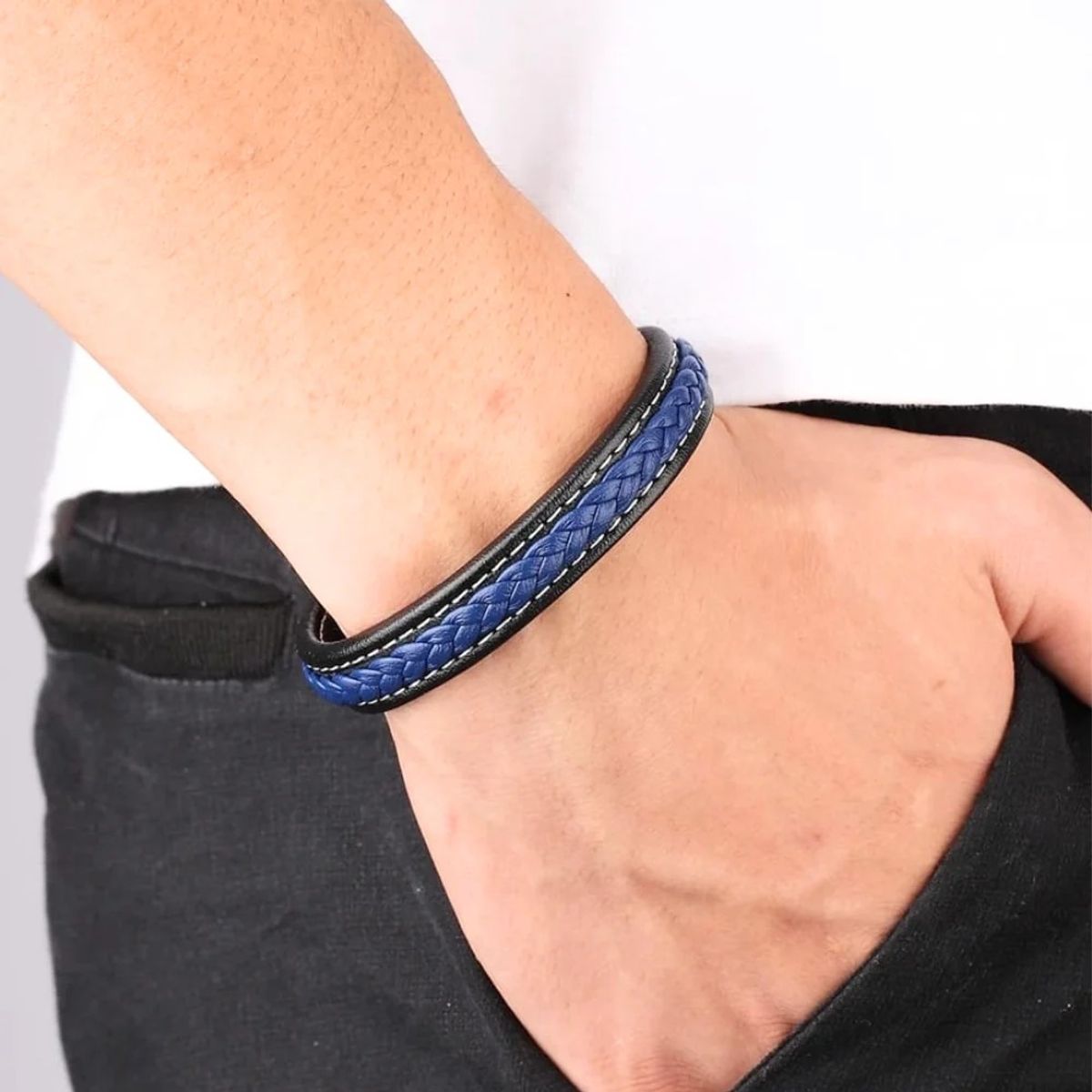 ARMUZ - Pulsera de cuero -  ELIO