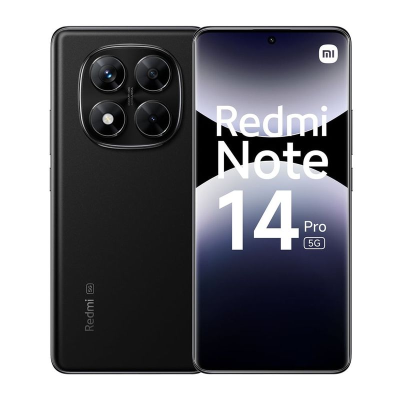 XIAOMI - Xiaomi Redmi Note 14 Pro 5G 256GB 8GB Negro