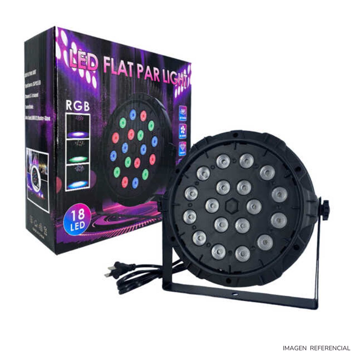 INSPIRA MARKET - Reflector Luz LED Fiesta Luces Sicodélicas