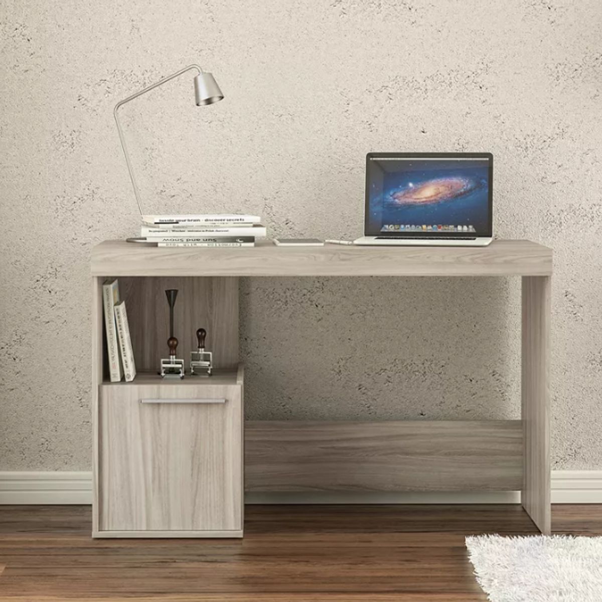 NACION MUEBLES - ESCRITORIO NACION MUEBLES ZEN COLOR GRIS CLARO