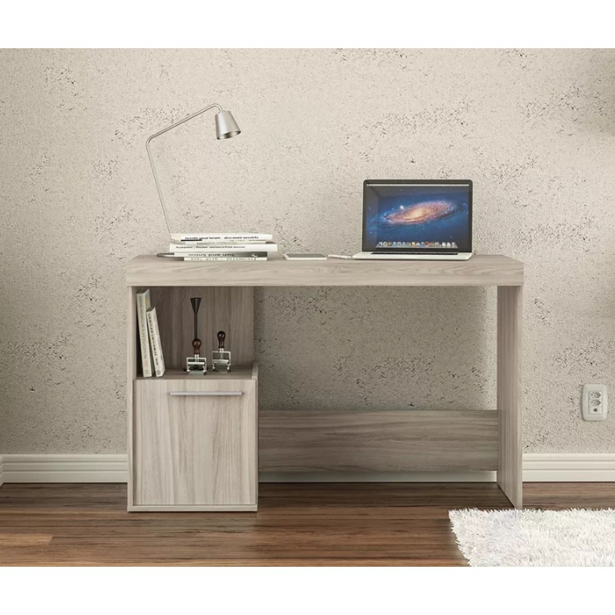 NACION MUEBLES - ESCRITORIO NACION MUEBLES ZEN COLOR GRIS CLARO