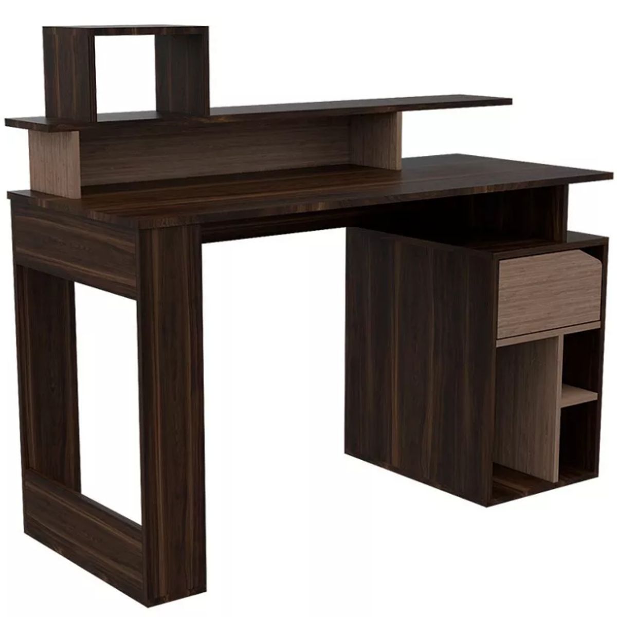 NACION MUEBLES - ESCRITORIO NACION MUEBLES BUZZ COLOR MARRÓN