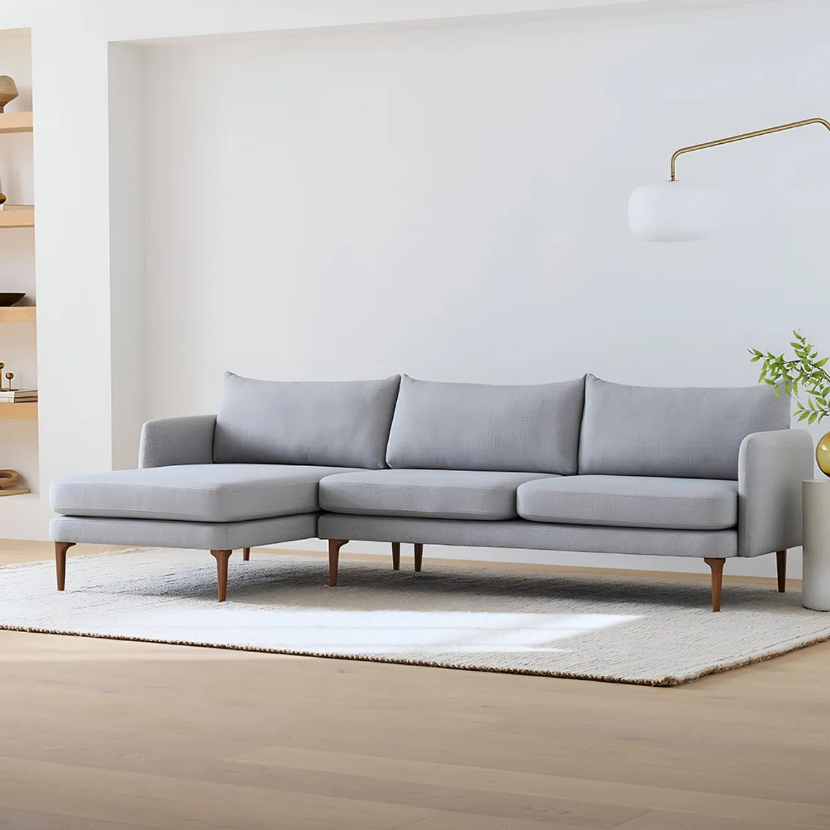 GENERICO - Seccional Eli de Tela Premium  Formas Home