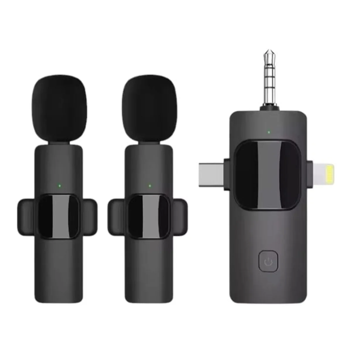 GENERICO - MICROFONO SOLAPA SERIE PRO TIPO C LIGHTNING Y AUXILIAR