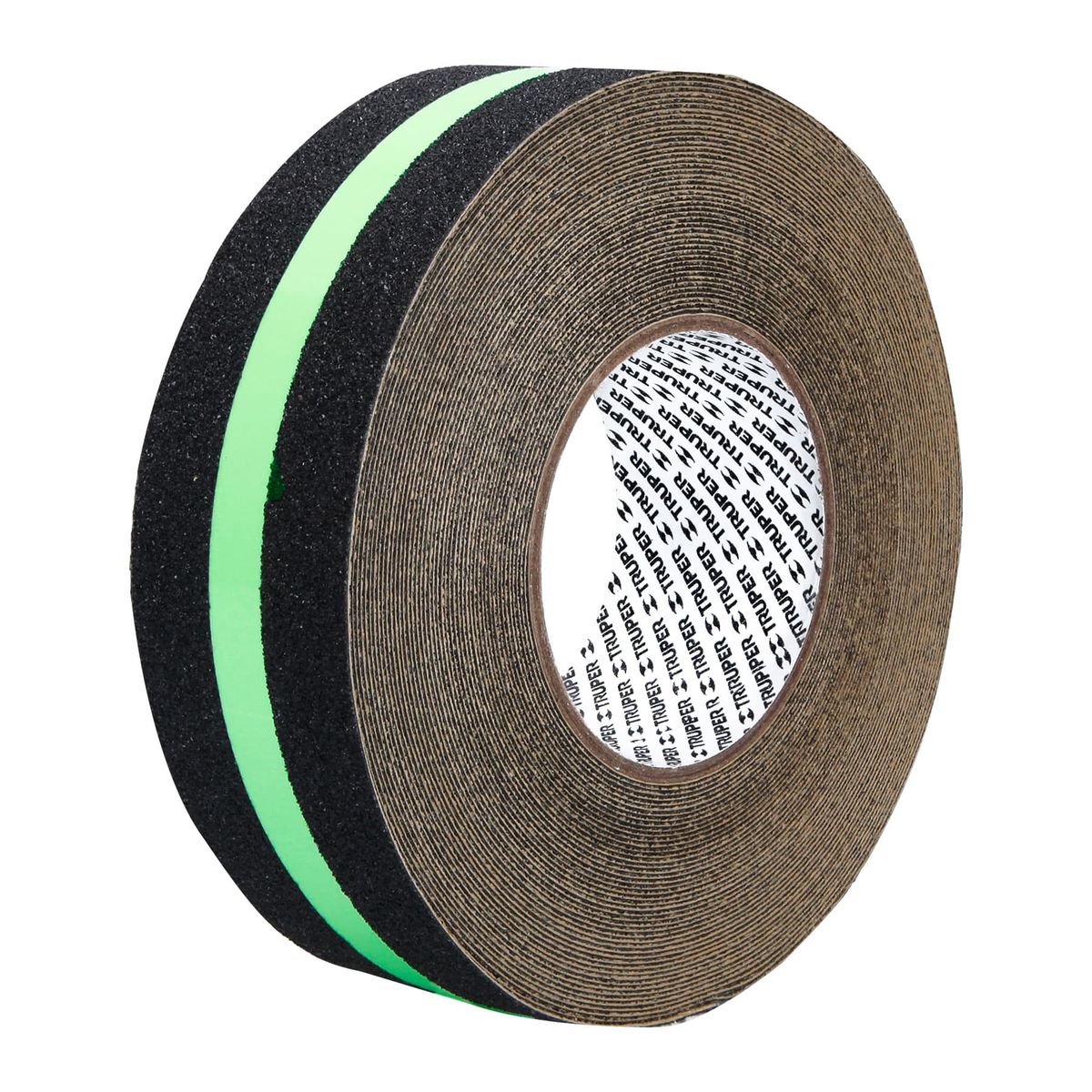 TRUPER - Rollo de 18m cinta antiderrapante fotolumini. 50 mm abrasivo, Truper