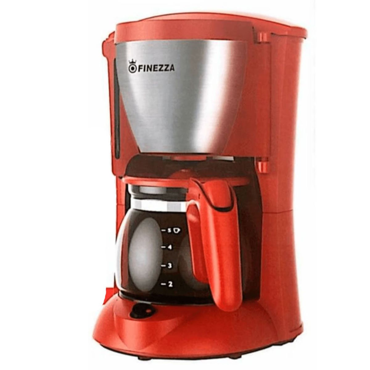 FINEZZA - Cafetera Finezza CK-674F-R Rojo
