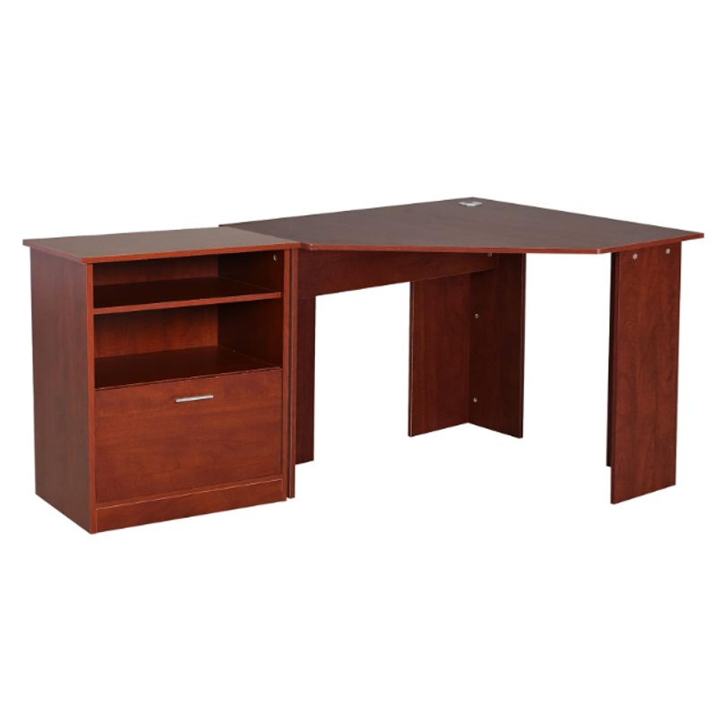 NACION MUEBLES - ESCRITORIO NACION MUEBLES POPCOM COLOR CEREZA